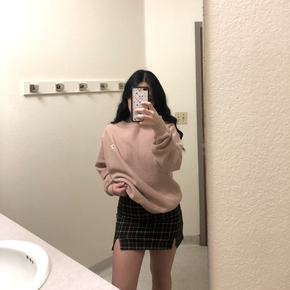 Brandy Melville Plaid Cara Skirt